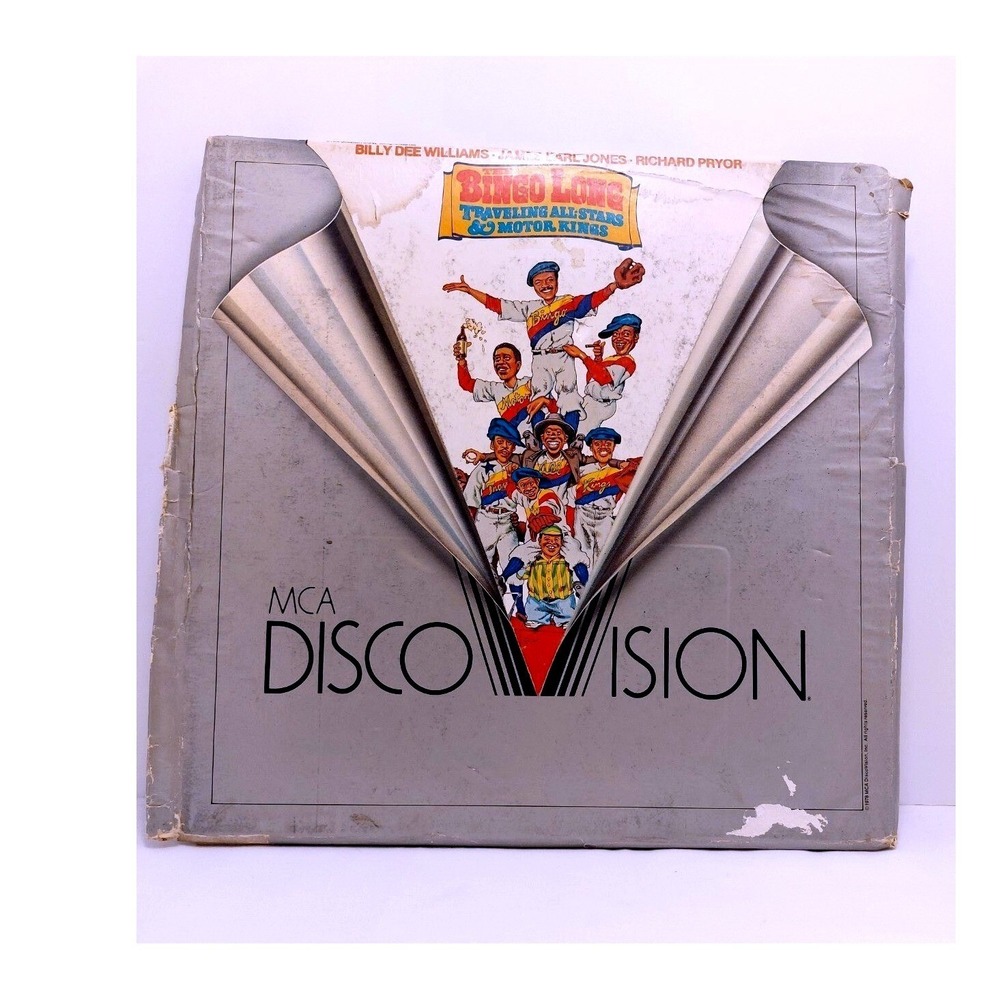 Bingo‎ Long Traveling All-Stars & Motor Kings 3 Discs Discovision Laserdisc